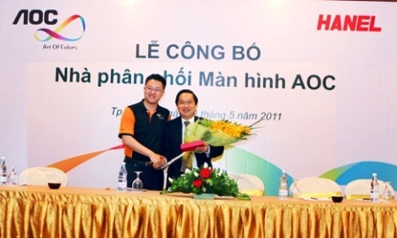 Hanel chính thức phân phối màn hình AOC tại Việt Nam - 1 Hanel chính thức phân phối màn hình AOC tại Việt Nam - 1