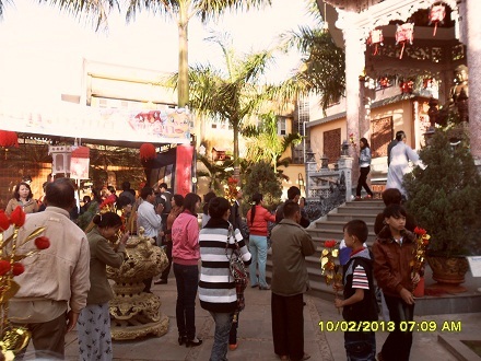 Cầu phúc, cầu may mắn...cho bản thân, gia đình trong năm mới.