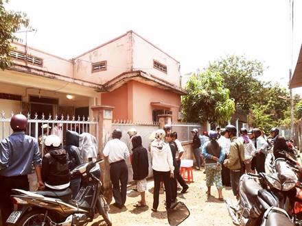 Ngôi nhà phát
hiện vụ việc