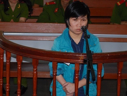 Bị cáo Nguyễn Thị Mỵ.