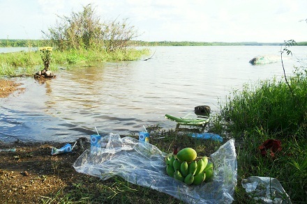 Một số hương hoa tại hiện trường.