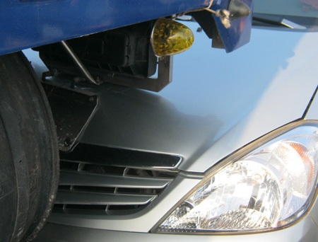 5 xe ô tô đâm nhau liên hoàn trên quốc lộ 1A   - 1