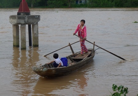 Một hình ảnh ghi nhận tại xã vùng sâu của huyện Thới Lai, Cờ Đỏ, Cần Thơ