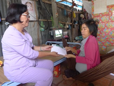 Gần 50 triệu đồng đến với chị Kim Long