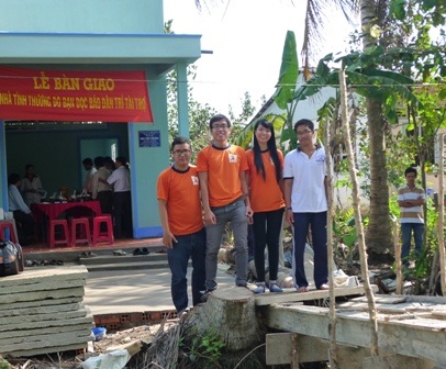 Tết năm nay em Trường và chị Kim Long có thể đón tết trong căn nhà mới