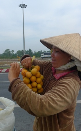 Buộc lại thành từng chùm thế này, mỗi chùm từ 1 - 1,2 kg