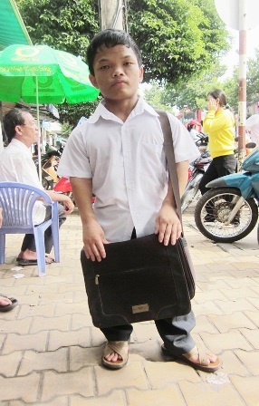 Phong rất tự tin trong kỳ tuyển sinh ĐH năm nay