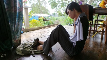 Không chỉ viết chữ nhanh, Trí còn sử dụng được vi tính và cả đánh văn bản bằng Word