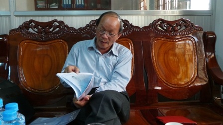 Ông Dũng chia sẻ với phóng viên