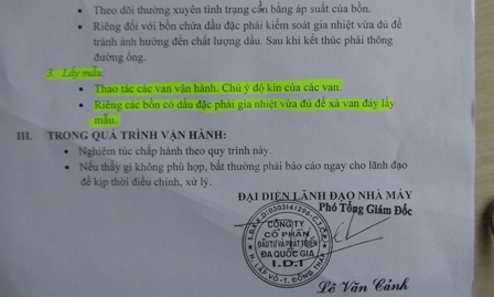 Bồn chứa số 5, nơi xảy ra tai nạn đau lòng