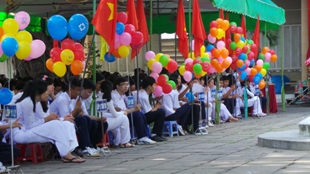 Phấn khởi đón năm học mới