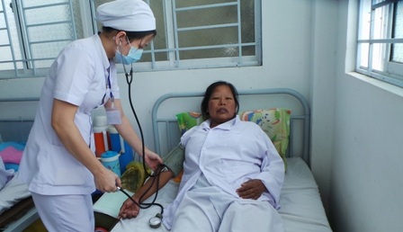 Chị Phan Thị Hạnh đã được nhập viện điều trị