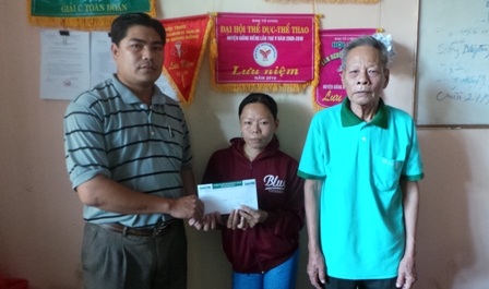 Hơn 44 triệu đồng đến với chị Phan Thị Hạnh