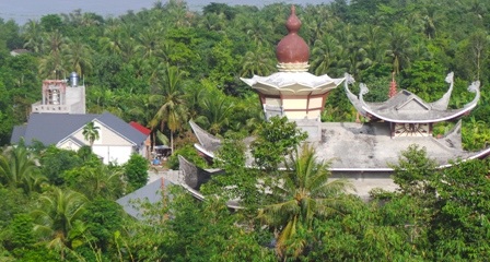 Căn biệt thự cạnh chùa Bồ Đề mà sư Tấn đang ở khi hết việc ở chùa