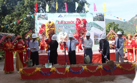 Dự kiến công trình xây dựng cáp treo Núi Cấm sẽ hoàn thành và đưa vào sử dụng trong tháng 12/2014