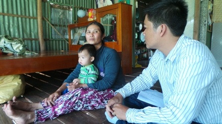 Chợ nơi cụ Cưng bị khống chế cướp hết tài sản