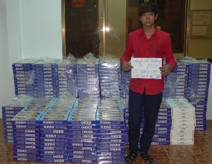 Bắt giữ hàng triệu gói thuốc lá lậu nhập ngoại - 2 Tài xế xe đông lạnh