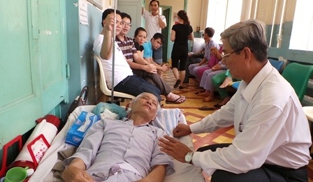 Hiện các nạn nhân đang được điều trị tại các bệnh viện TP Hồ Chí Minh (ảnh Vân Sơn)