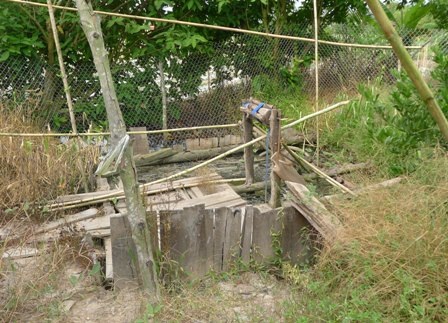 Kho báu 1.500kg vàng: “Bán” 100 triệu đồng không ai “mua” - 5 Hố nước bị đồn là chứa vàng tấn có diện tích khoảng 20m2, sâu khoảng 13-14m