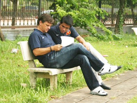 HLV Falko Goetz “chào” sân Mỹ Đình - 3