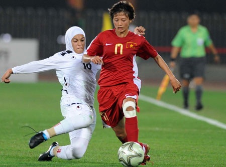 Iran bỏ cuộc, tuyển nữ Việt Nam được xử thắng 3-0 - 1 Iran bỏ cuộc, tuyển nữ Việt Nam được xử thắng 3-0 - 1