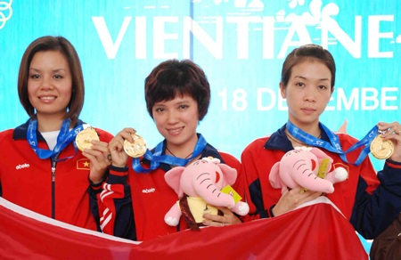 Đội tuyển bắn súng đặt chỉ tiêu giành 5 HCV SEA Games - 2 Đội tuyển bắn súng đặt chỉ tiêu giành 5 HCV SEA Games - 2