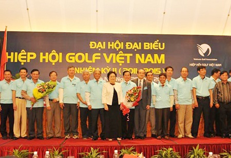 Hiệp hội golf Việt Nam ra mắt ê kíp lãnh đạo nhiệm kỳ 2 - 1