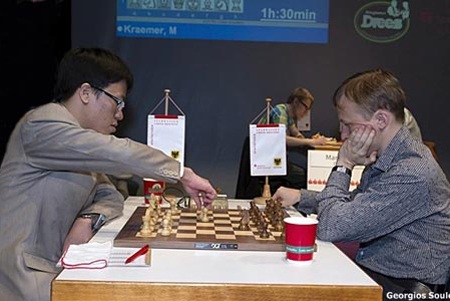 Quang Liêm bất bại lượt đi giải Siêu đại kiện tướng Dortmund - 2