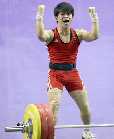 Lực sĩ Quốc Toàn lọt vào top 3 thế giới - 1 Lực sĩ Quốc Toàn lọt vào top 3 thế giới - 1