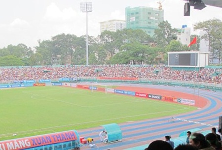Trước trận chung kết sân Thống Nhất không còn chỗ trống
