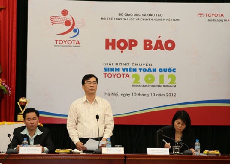 VCK giải bóng chuyền sinh viên toàn quốc 2012 thi đấu tại Cần Thơ - 1 BTC tin tưởng giải Bóng chuyền SV 2012 sẽ diễn ra sôi nổi và hấp dẫn