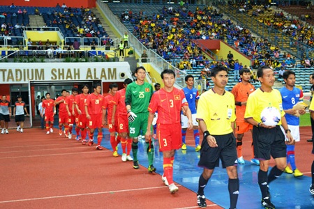 Kế hoạch chuẩn bị cho AFF Cup 2012 của tuyển Việt Nam sẽ bị xáo trộn (Ảnh: TT&VH)