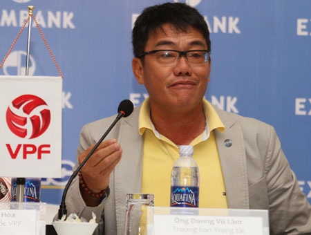 Chủ tịch VFF “trảm” Trưởng, Phó Ban trọng tài - 1 Trưởng Ban trọng tài Dương Vũ Lâm