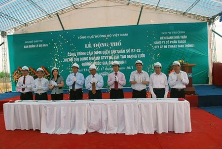 Cầu Diêm Điền chính thức được khởi công - 1