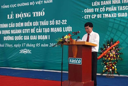 Cầu Diêm Điền chính thức được khởi công - 2