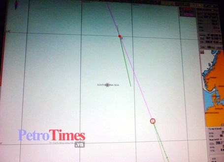 Những hình ảnh mới nhất về vụ tàu Trung Quốc cắt cáp tàu Viking II - 2