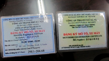 Triệt phá ổ nhóm làm giả giấy tờ để tiêu thụ xe ăn cắp - 4