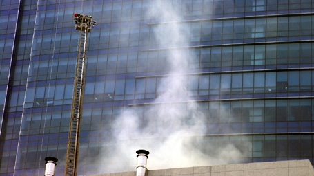 Cháy lớn tại khu tổ hợp Keangnam - 6