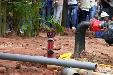 Cháy lớn tại khu tổ hợp Keangnam - 8