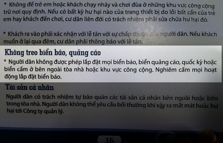 Cư dân Keangnam bị cấm treo… quốc kỳ - 2 Cư dân Keangnam bị cấm treo… quốc kỳ - 2