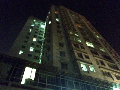 Tòa nhà nơi phát hiện vụ việc.