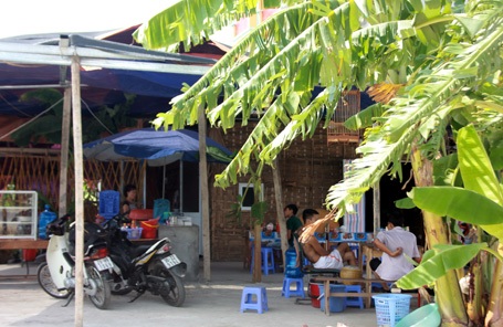 Ngôi nhà nơi xảy ra vụ xả súng.