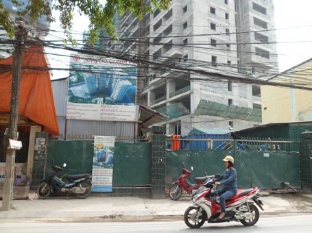 Sập giàn giáo tầng 16, hai người tử vong - 1 Tòa nhà nơi sự việc xảy ra