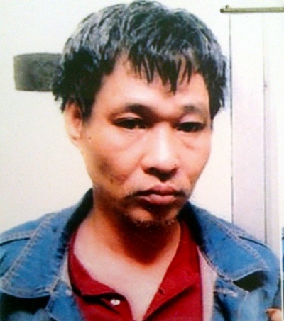 Vũ Ngọc Đức bị bắt khi đang lẩn trốn dưới gầm giường.