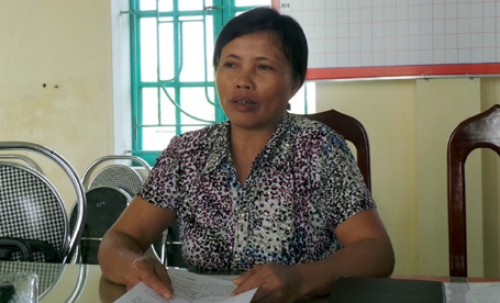 Lạm thu, nhà trường phải trả lại tiền phụ huynh - 3 Bà Nguyễn Thị Hoa - Hiệu trưởng Trường tiểu học Duy Nhất 2.