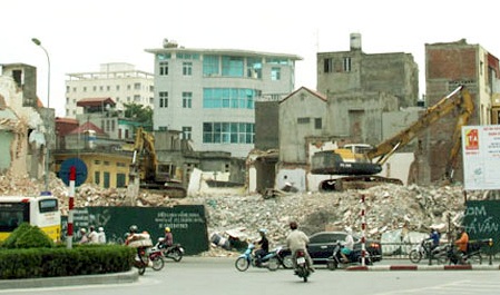 Công tác giải phóng mặt bằng nút Ô Chợ Dừa - Hoàng Cầu sắp về đích.