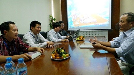 Hội đồng Chung khảo khảo sát thực tế sản phẩm Hóa đơn điện tử Einvoice.