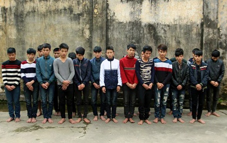 Hà Nội: Hỗn chiến đêm mồng 1 Tết, 1 người tử vong - 1 23 đối tượng bị bắt.
