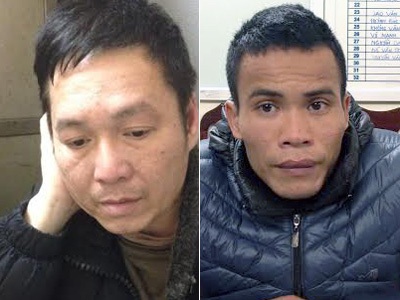 Nhảy múa giữa quán cà phê để trộm đồ khách nước ngoài - 1 Đối tượng Dũng (trái) và Văn Anh.