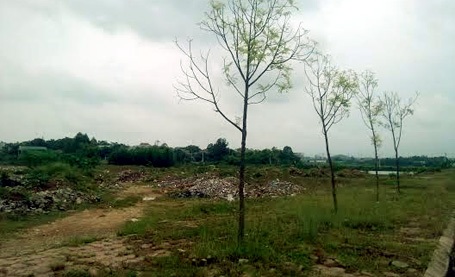Bán đất trên… giấy, thành phố Việt Trì đứng giữa hai làn khiếu kiện - 1 Khu đất chưa được thu hồi đã bị TP Việt Trì đem bán đấu giá.